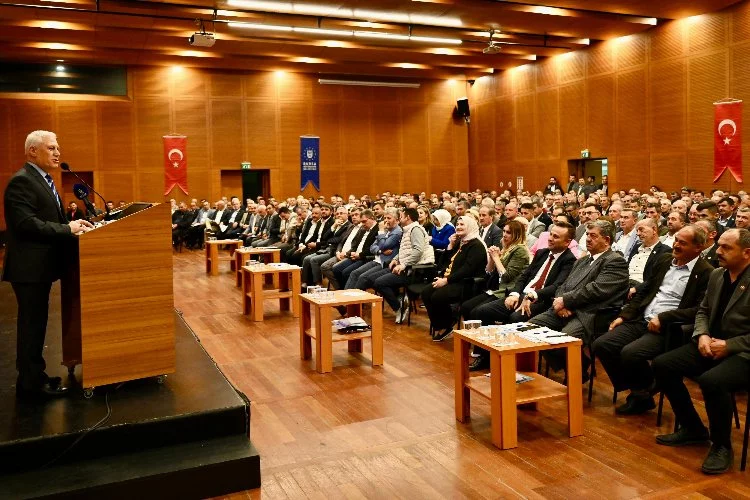 Başkan Bozbey'den Bursa'da muhtarlarla büyük buluşma