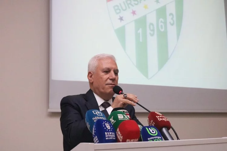 Başkan Bozbey: 'Bursaspor’u nasıl inşa ederiz onu planlamalıyız'