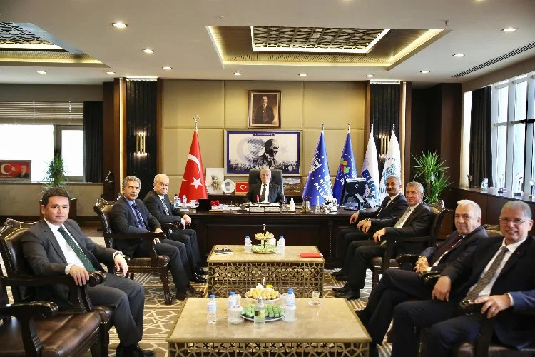 Başkan Bozbey, CHP'li başkanları ağırladı