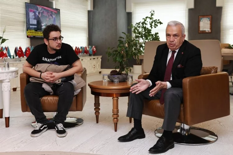 Başkan Özdemir'den gençlere destek mesajı