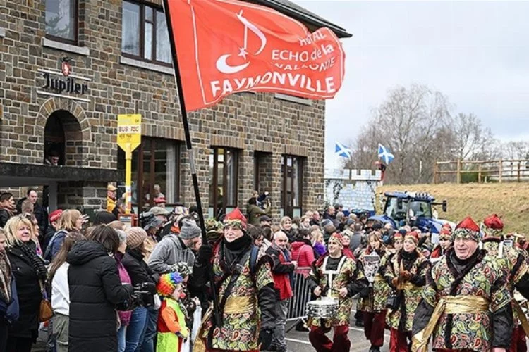 Belçika'nın "Türk Köyü" Faymonville'de karnaval coşkusu!