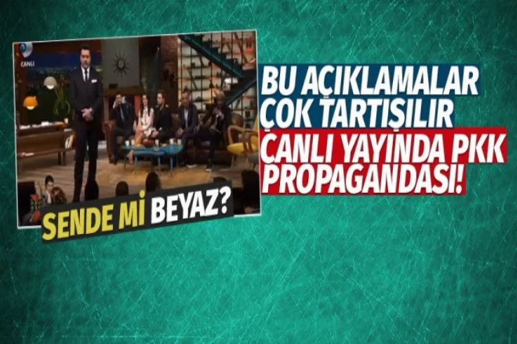 Beyaz Show'da PKK propagandası!