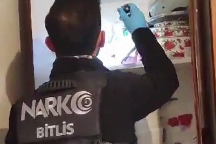 Bitlis’te uyuşturucu operasyonu: 5 şüpheliye tutuklama!