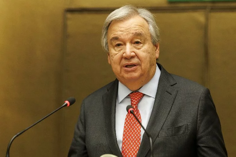BM Genel Sekreteri Guterres'ten İsrail'e çağrı!