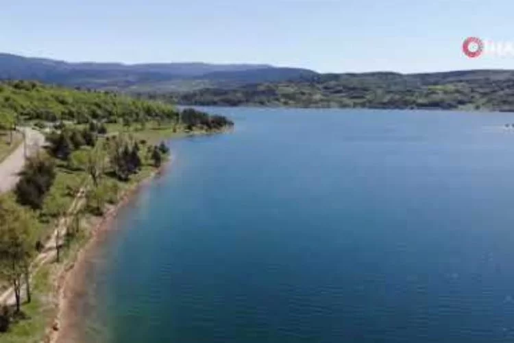 Bolu'nun içme suyu ihtiyacını karşılayan Gölköy Barajı'nda doluluk yüzde 96’ya ulaştı