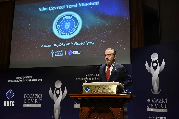 Bursa Büyükşehir Belediyesi'ne ödül