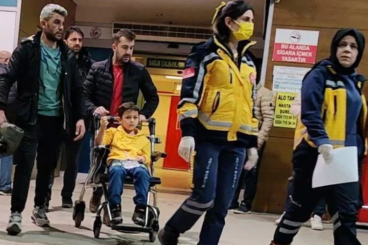 Bursa'da 7 yaşındaki çocuk madeni para yuttu!