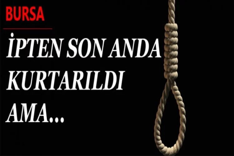 Bursa'da bunalım intiharla bitti!