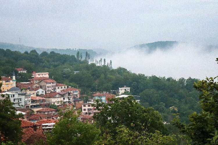 Bursa'da büyüleyici 'sis' görüntüsü