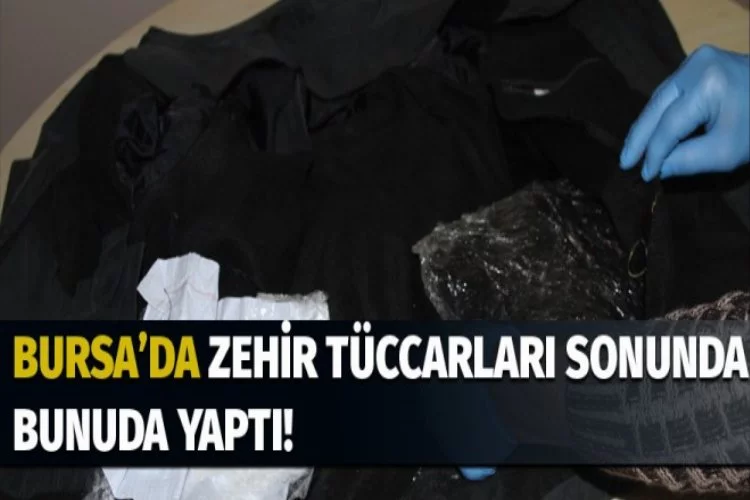 Bursa'da cekete uyuşturucu diken zanlılar tutuklandı