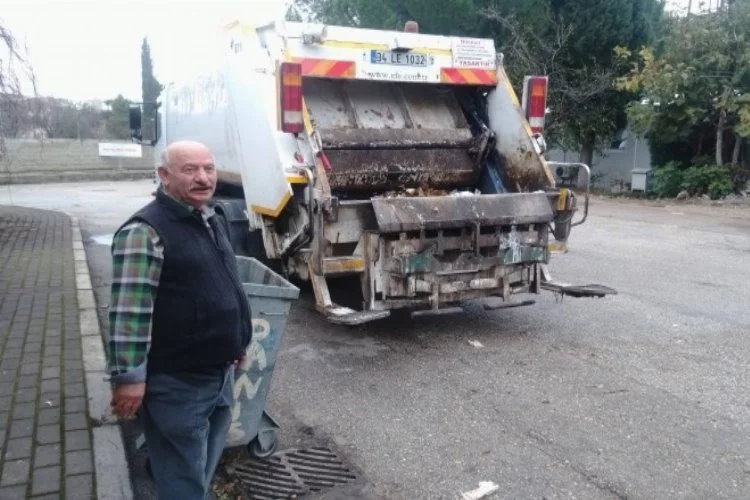 Bursa'da çöp kamyonu bir işçiyi kör bırakacaktı