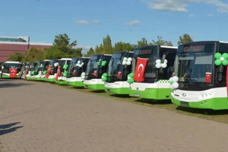 Bursa'da eski otobüsler hattan çekiliyor