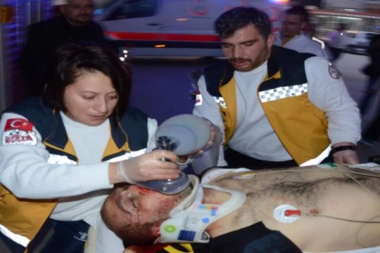 Bursa'da  fabrikada feci kaza! 1 ölü 1 yaralı