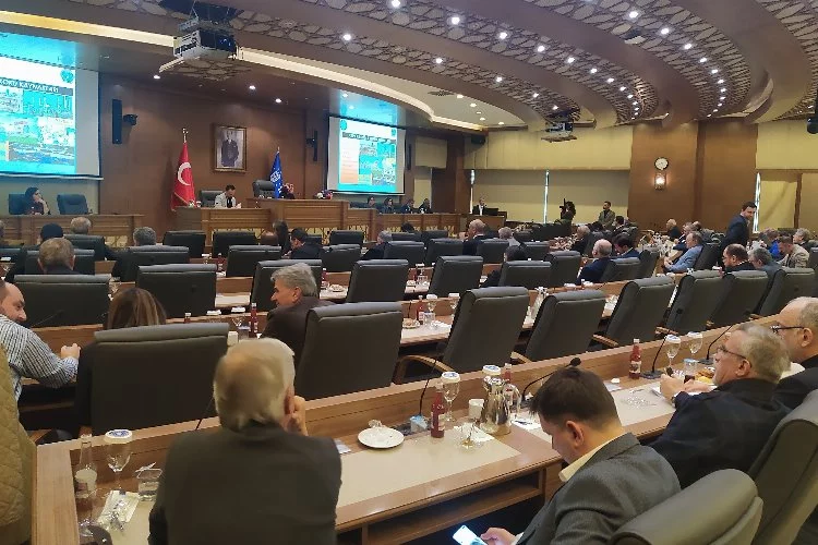 Bursa'da meclis, aralık ayı 2'nci toplantısı için bir araya geldi!