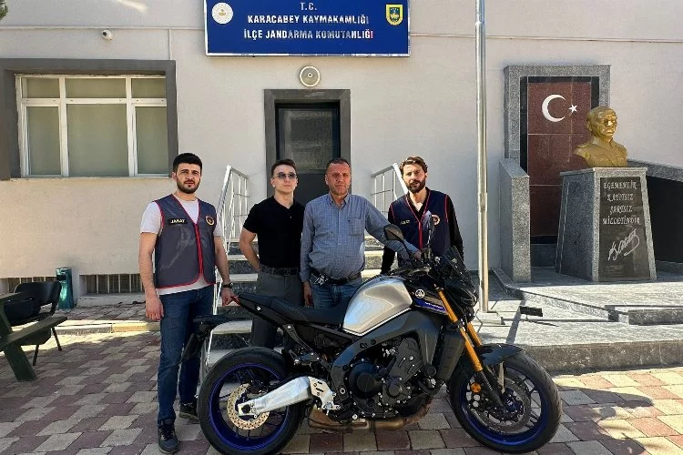 Bursa'da motosiklet hırsızı kıskıvrak yakalandı