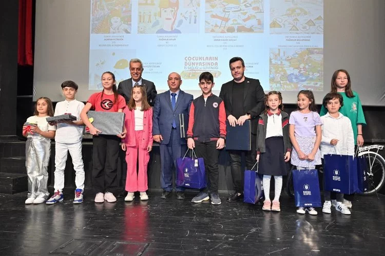 Bursa'da okullar arası resim yarışması sonuçlandı