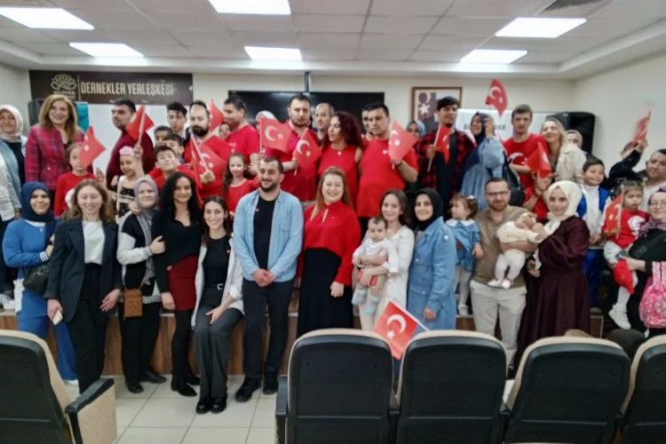Bursa'da özel çocukların 23 Nisan mutluluğu 