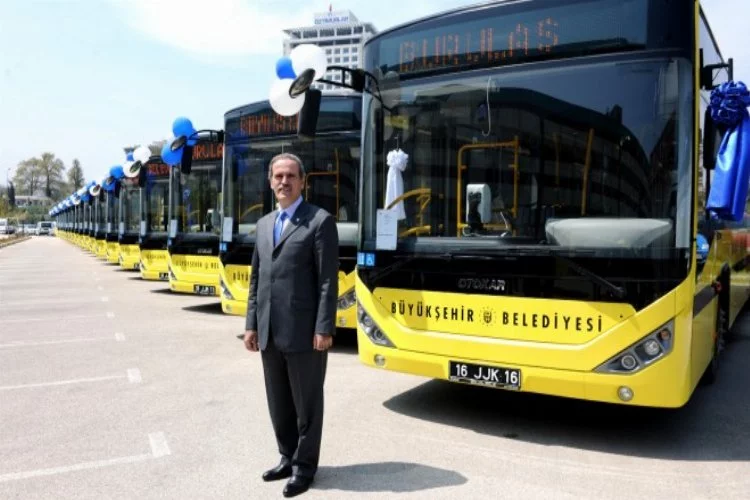 Bursa'da sarı otobüsler hazır!