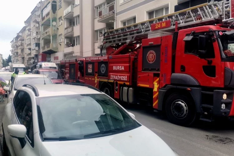 Bursa'da yangın alarmı facianın önüne geçti