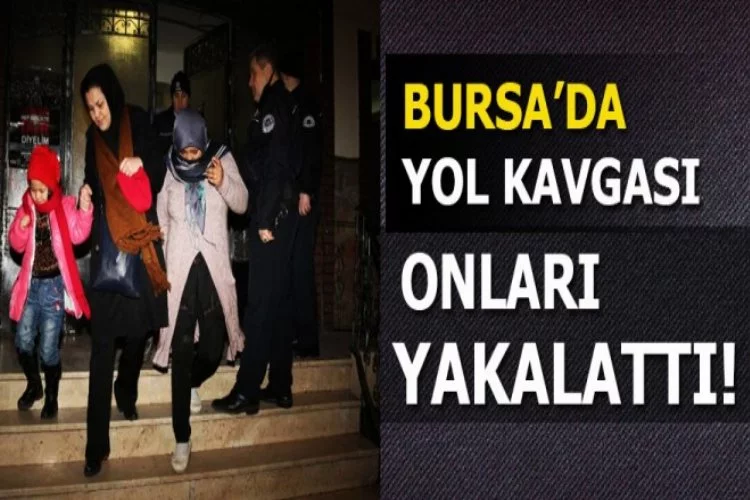 Bursa'da yol kavgası onların hayatlarını kurtardı