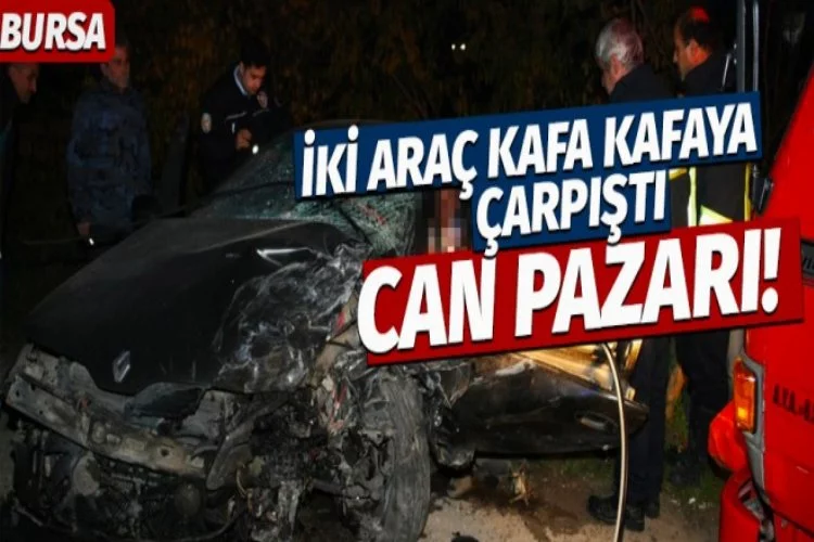 Bursa Orhangazi'de feci kazada can pazarı!