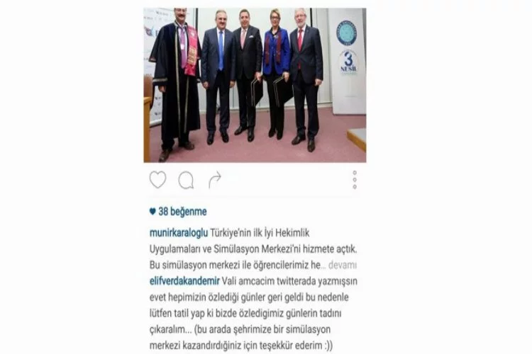 Bursa Valisi Münir Karaloğlu'na şok baskı!