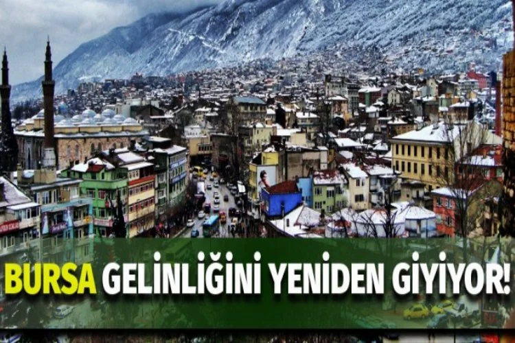 Bursa'ya kar yeniden geliyor