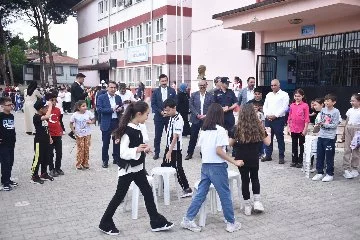Bursa Yenişehir'de geleneksel çocuk oyunları şenliği