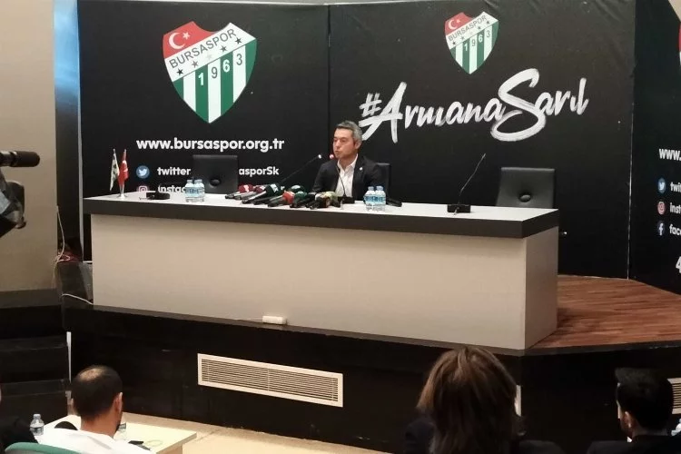 Bursaspor Kulübü Başkanı Ömer Furkan Banaz'dan önemli açıklamalar
