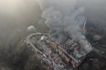 Büyük fabrika yangını! Dumanlar gökyüzünü kapladı