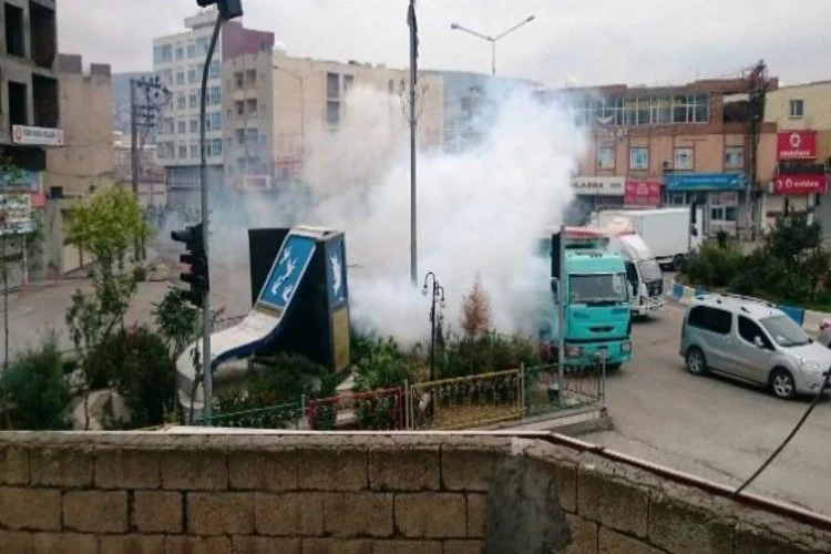 Cizre'de karakola saldırı! 2 polis yaralı kaymakam ise son anda kurtuldu