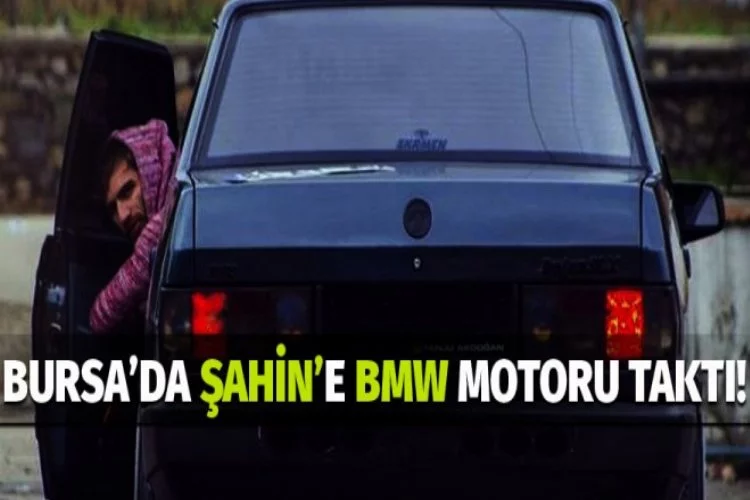 Çocuğu gibi sevdiği Şahin'e BMW motoru taktı