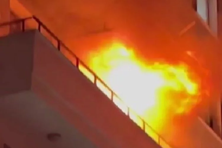 Çorlu'da korkutan yangın: Vatandaşlar tahliye edildi!