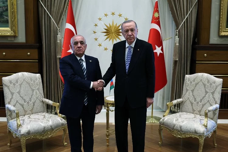 Cumhurbaşkanı Erdoğan, Azerbaycan Başbakanı Asodov ile görüştü