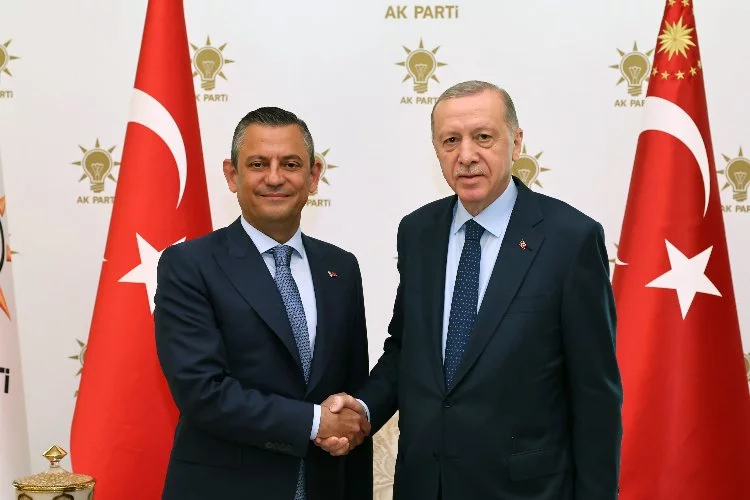 Cumhurbaşkanı Erdoğan, CHP Lideri Özel’i kabul etti