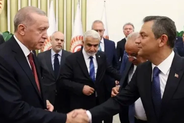 Cumhurbaşkanı Erdoğan, CHP lideri Özgür Özel'i kabul ediyor