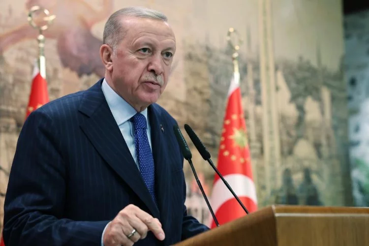 Cumhurbaşkanı Erdoğan'dan Mete Gazoz'u kutlama mesajı