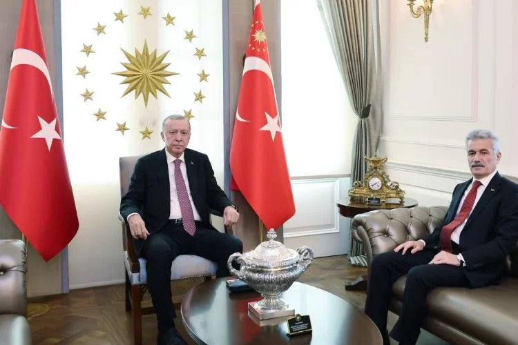 Cumhurbaşkanı Erdoğan, Danıştay Başkanı Yiğit ile görüştü