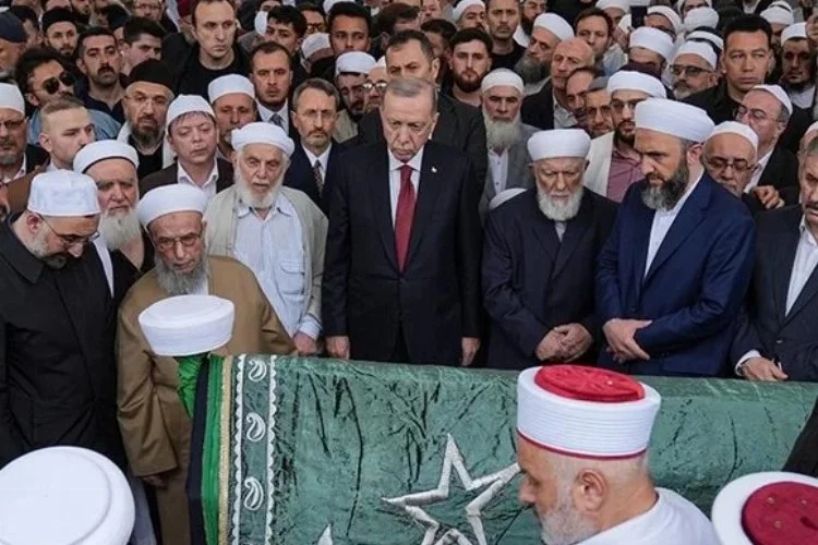 Cumhurbaşkanı Recep Tayyip Erdoğan, Hasan Kılıç'ın cenaze törenine katıldı