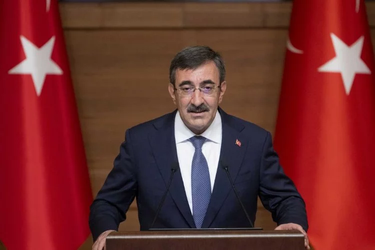 Cumhurbaşkanı Yardımcısı Yılmaz, Azerbaycan'da