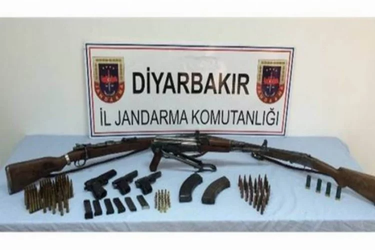 Diyarbakır'da silah ve mühimmat kaçakçılığı