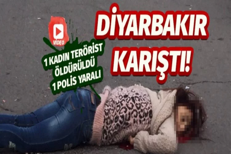 Diyarbakır'da yine silah sesleri: 1 terörist öldürüldü!