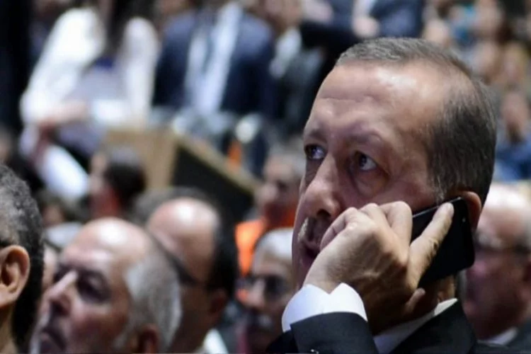Erdoğan'dan Hollande'ye telefon...