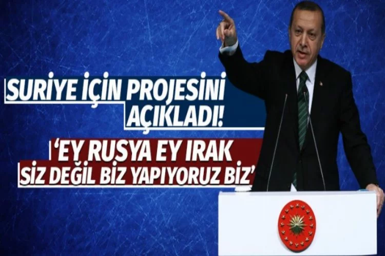 Erdoğan'dan Rusya ve Irak'a sert mesajlar!