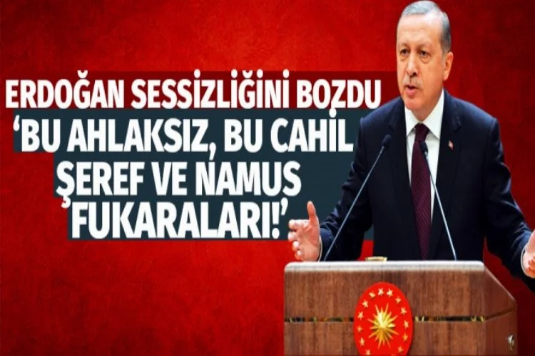Erdoğan Kılıçdaroğlu'na fena yüklendi