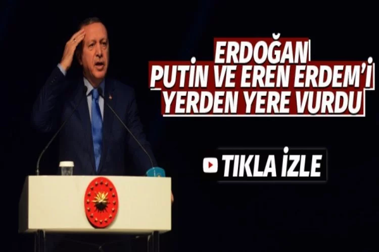 Erdoğan: Yalan söylüyorsun Putin!