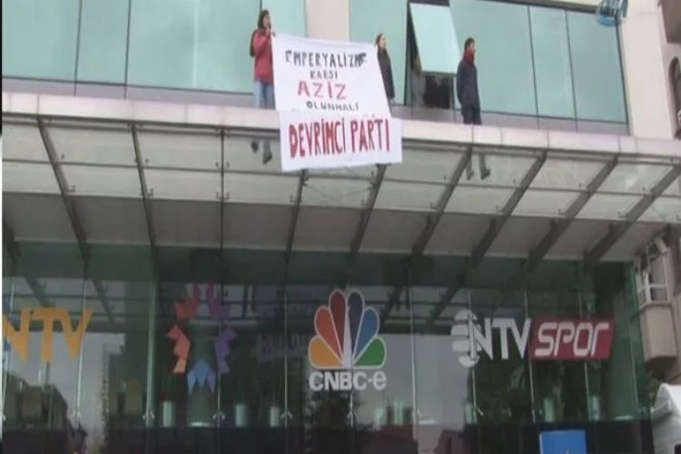 G-20 prostesou için NTV'yi bastılar!