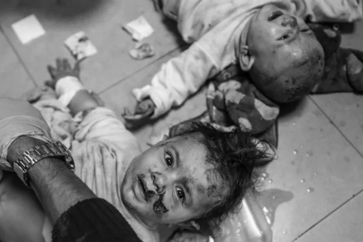 Gazze'de 335 bin çocuk ölümle karşı karşıya