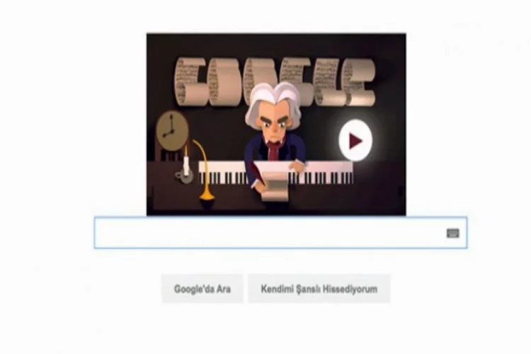 Google'dan Beethoven'a jest