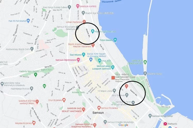 Google hatadan döndü! Atatürk Bulvarı yeniden haritalarda